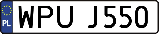 WPUJ550