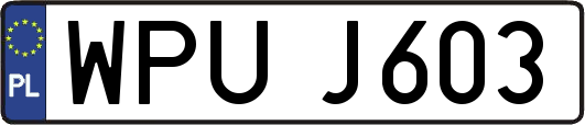 WPUJ603