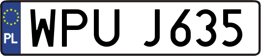 WPUJ635