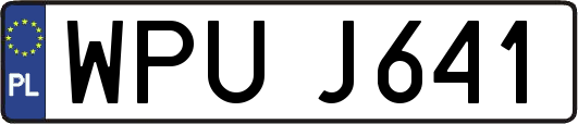WPUJ641