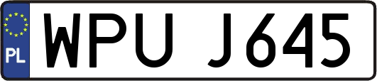 WPUJ645
