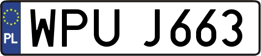 WPUJ663
