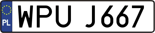 WPUJ667