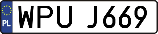 WPUJ669