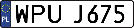 WPUJ675