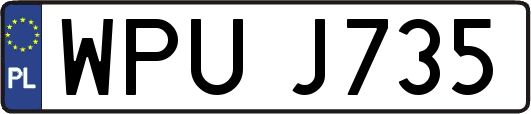 WPUJ735
