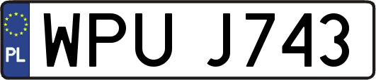 WPUJ743