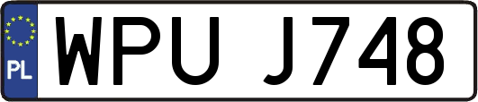 WPUJ748