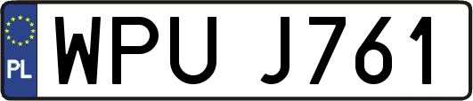 WPUJ761
