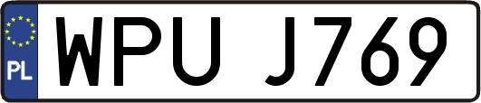 WPUJ769