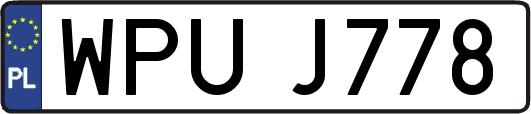 WPUJ778