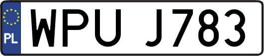 WPUJ783