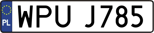 WPUJ785