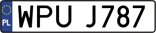 WPUJ787
