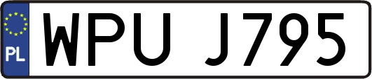 WPUJ795