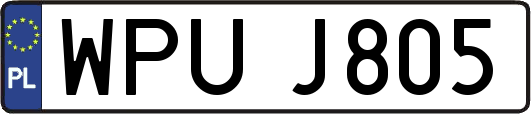 WPUJ805