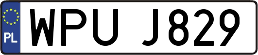 WPUJ829