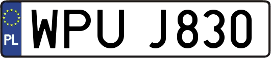 WPUJ830