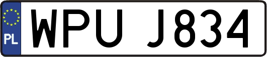 WPUJ834