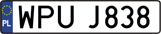 WPUJ838