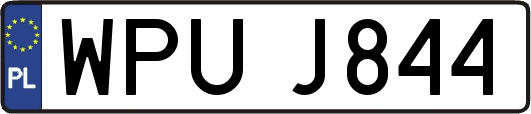 WPUJ844