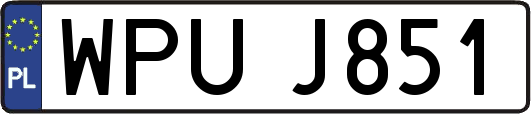 WPUJ851