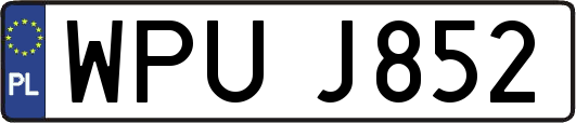 WPUJ852