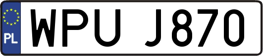 WPUJ870