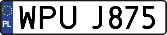 WPUJ875