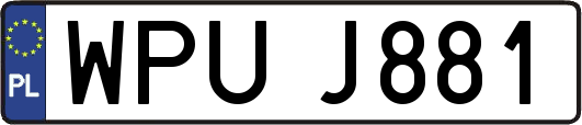 WPUJ881
