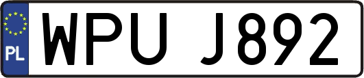 WPUJ892
