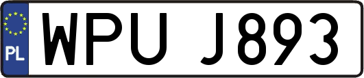 WPUJ893