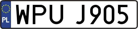 WPUJ905