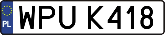 WPUK418