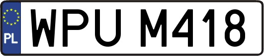 WPUM418