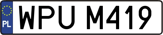 WPUM419