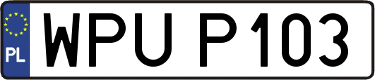 WPUP103