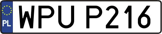 WPUP216