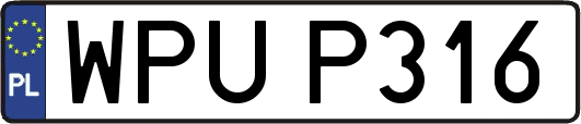 WPUP316