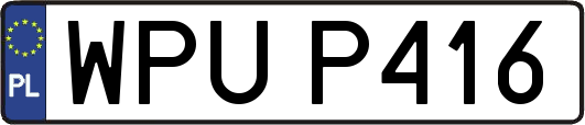 WPUP416