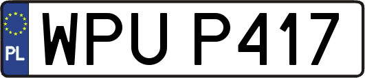 WPUP417