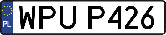 WPUP426