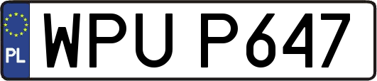 WPUP647