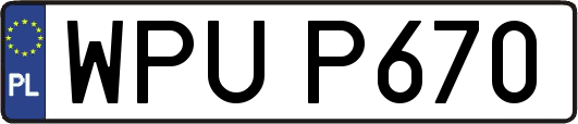 WPUP670