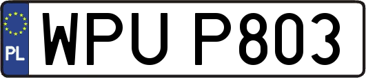 WPUP803