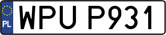 WPUP931