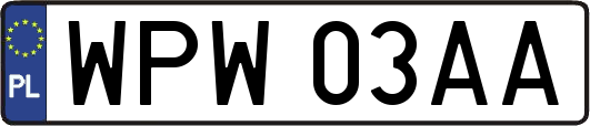 WPW03AA