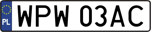 WPW03AC