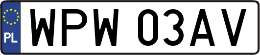 WPW03AV