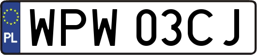 WPW03CJ